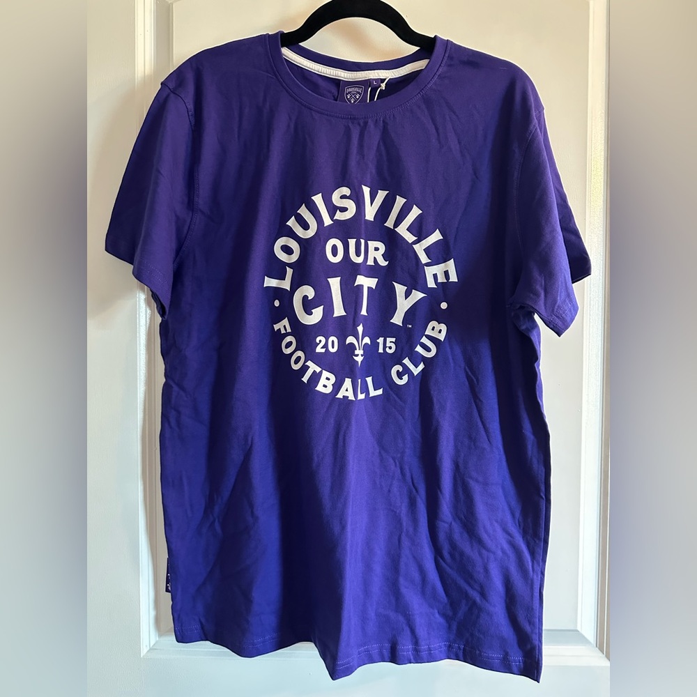Purple Louisville City Football Club T-Shirt